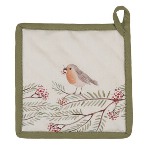 Set 2 servete termice Bird bumbac multicolor 20x20 cm