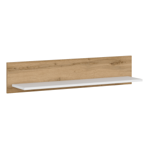 Etajera DTD alb stejar wotan Vilgo 100x20x21 cm