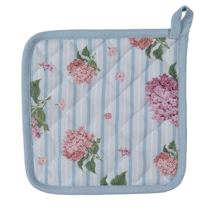 Set 2 servete termice bumbac multicolor Hortensii 20x20 cm