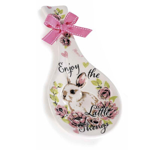 Suport lingura Paste ceramica multicolora 10.5x24 cm