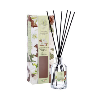 Parfum camera difuzor cu betisoare aroma mosc alb frunze tutun 700 ml