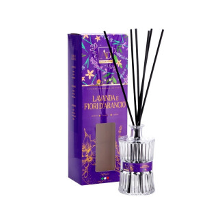 Parfum camera difuzor cu betisoare aroma lavanda, flori portocal 700 ml