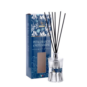 Parfum camera difuzor cu betisoare aroma petale albe, note marine 700 ml