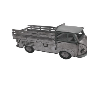 Macheta Camion fier gri  35,5 x 15 x16,5 cm