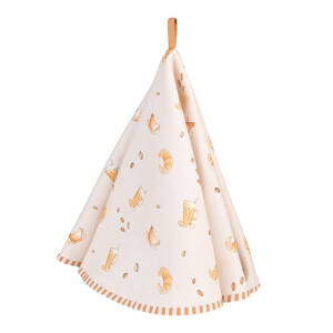 Prosop bucatarie bumbac multicolor Croissant 80 cm