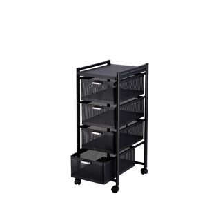 Comoda fier negru 31,5 x 40,5 x 78,5 cm