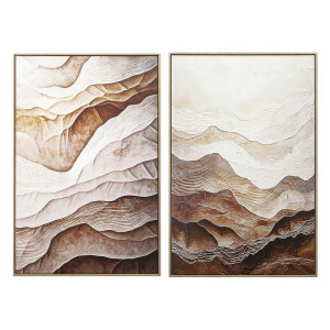 Set 2 tablouri decorative 3D 2 x 80 x 120 cm