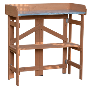 Masa pentru gradina din lemn masiv arin ELSIRO 81x40x86 cm