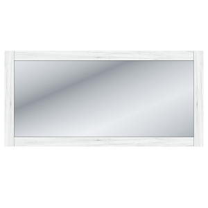 Oglinda perete mdf stejar craft alb Sudbury 124.8x2.2x60 cm