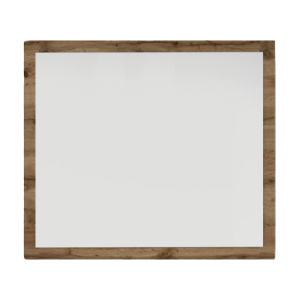 Oglinda perete stejar wotan Iria 80x2x70 cm 
