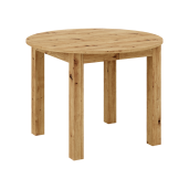 Masa dining extensibila DTD laminat stejar Harry 103-142x102x76 cm