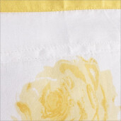 Set 4 suporturi farfurii stofa alba galbena 35x50 cm