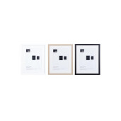 Set 3 rame foto perete Ylva 44x1,5x54h