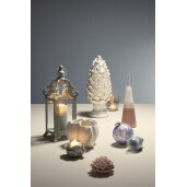 Felinar metal gri vintage Eris 14x14x37h
