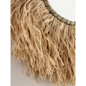 Oglinda perete rafie natur Nigeria 60x1,5x44h