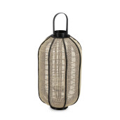 Felinar natur negru Hamir Ø33x61,5h