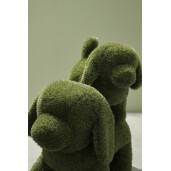 Figurina Catelus iarba artificiala verde 100x50x88h