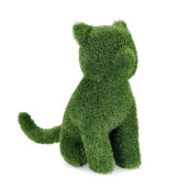 Figurina Pisicuta iarba artificiala verde 40x31x67h