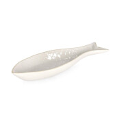 Set 4 platouri portelan alb Fish 28x9.2x3.3 cm