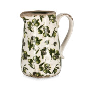 Carafa decorativa portelan multicolor Masline 20,5x14,5x23h