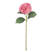 Set 12 Hortensii artificiale roz verzi 30x25x67 cm