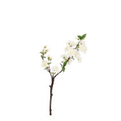 Set 24 flori artificiale maro albe 18x18x48h