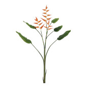 Set 4 plante artificiale verzi portocalii 43x12x172 cm