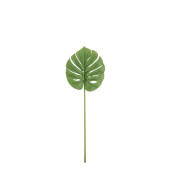 Set 48 frunze artificiale verzi Philodendron 77h