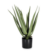 Aloe artificiala in ghiveci Ø35x60h
