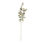 Set 24 crengute Eucalipt artificial verde violet 26x93h