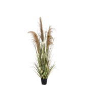 Pampas artificial in ghiveci 55x145 cm