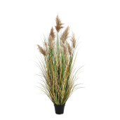 Pampas artificial in ghiveci 90x150 cm
