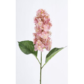 Set 3 Hortensii artificiale roz verzi Ø22x64h