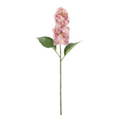 Set 12 Hortensii artificiale roz verzi Ø22x64h