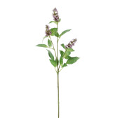 Set 24 flori artificiale violet verzi Patchouli 16x8x74h