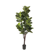 Ficus artificial in ghiveci 102 frunze Ø120x220h