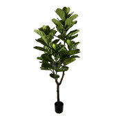 Ficus artificial in ghiveci 60 frunze 90x100x180h