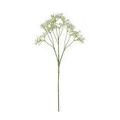 Set 3 flori artificiale Hazely albe verzi 20x15x70h