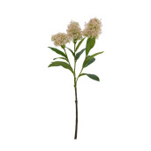 Set 3 flori artificiale Hazely roz verzi 26x24x58h