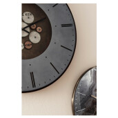 Ceas perete metal multicolor Industry Ø74x6h