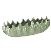 Bol decorativ ceramica verde Tae 63,5x26x18h