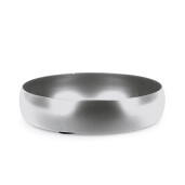 Tava decorativa metal argintiu Mythri Ø23x5h