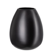 Vaza flori metal negru Mythri Ø20x24h
