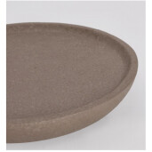 Tava decorativa otel gri Alligator 34x34x5.5h