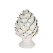 Con decorativ ceramica bej 17x16x23,5h