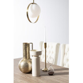 Clepsidra decorativa sticla nisip maro Kronos Ø8,3x20,3h