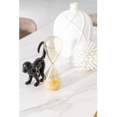 Clepsidra decorativa sticla nisip ocru Kronos Ø10x29,3h