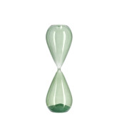 Clepsidra decorativa sticla verde Kronos Ø10x29,3h