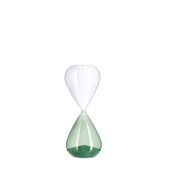 Clepsidra decorativa sticla verde Kronos Ø8,3x20,3h