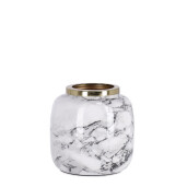 Vaza flori metal multicolor Marsha Ø13x13h
